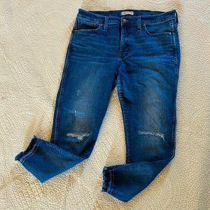 Madewell Ladies 32P 9” High-rise Skinny Jeans 👖